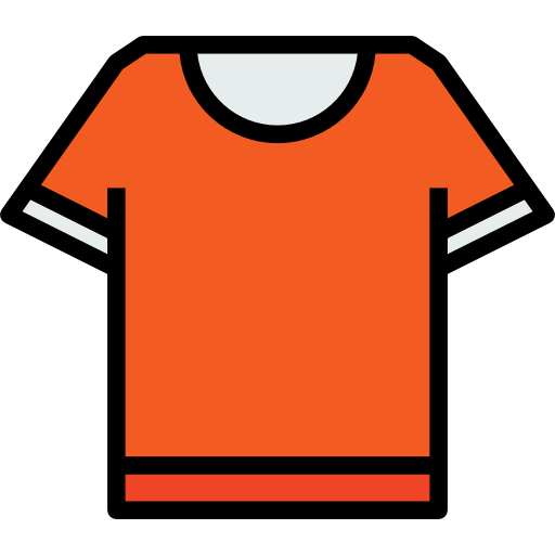 Orange t-shirt icon-DTF Xpressions